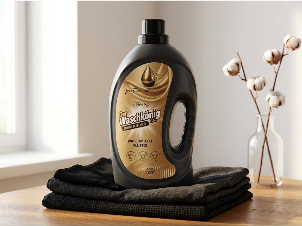 Waschkönig Protein Care Dark & Black - atmosféra čistého praní