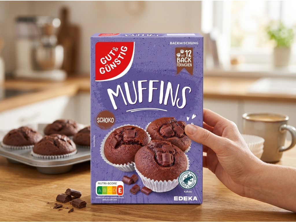 G&G Směs na pečení na čokoládové muffiny 350 g - balení v ruce