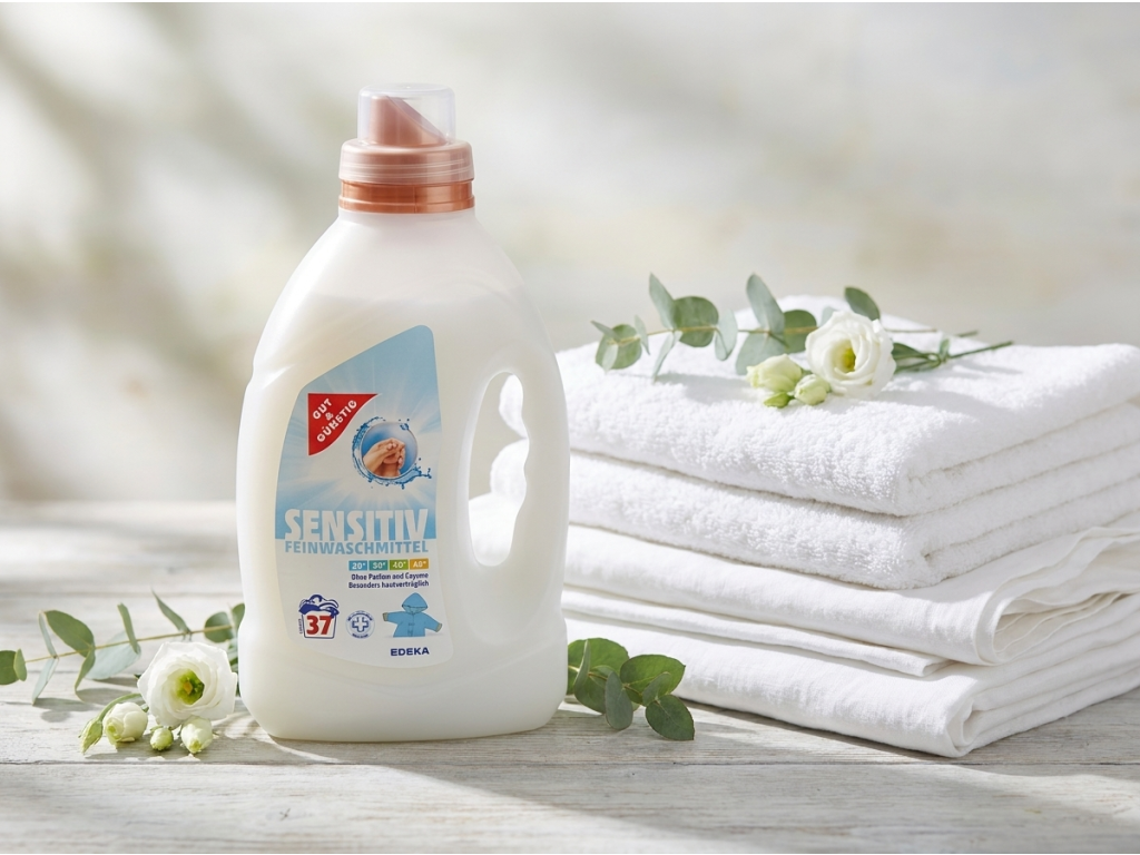 G&G prací gel Sensitiv u čistého prádla