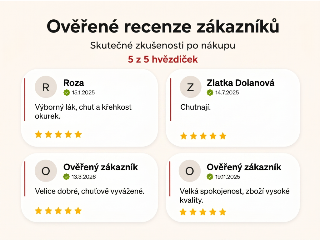 Ověřené recenze zákazníků NěmeckýEshop.cz