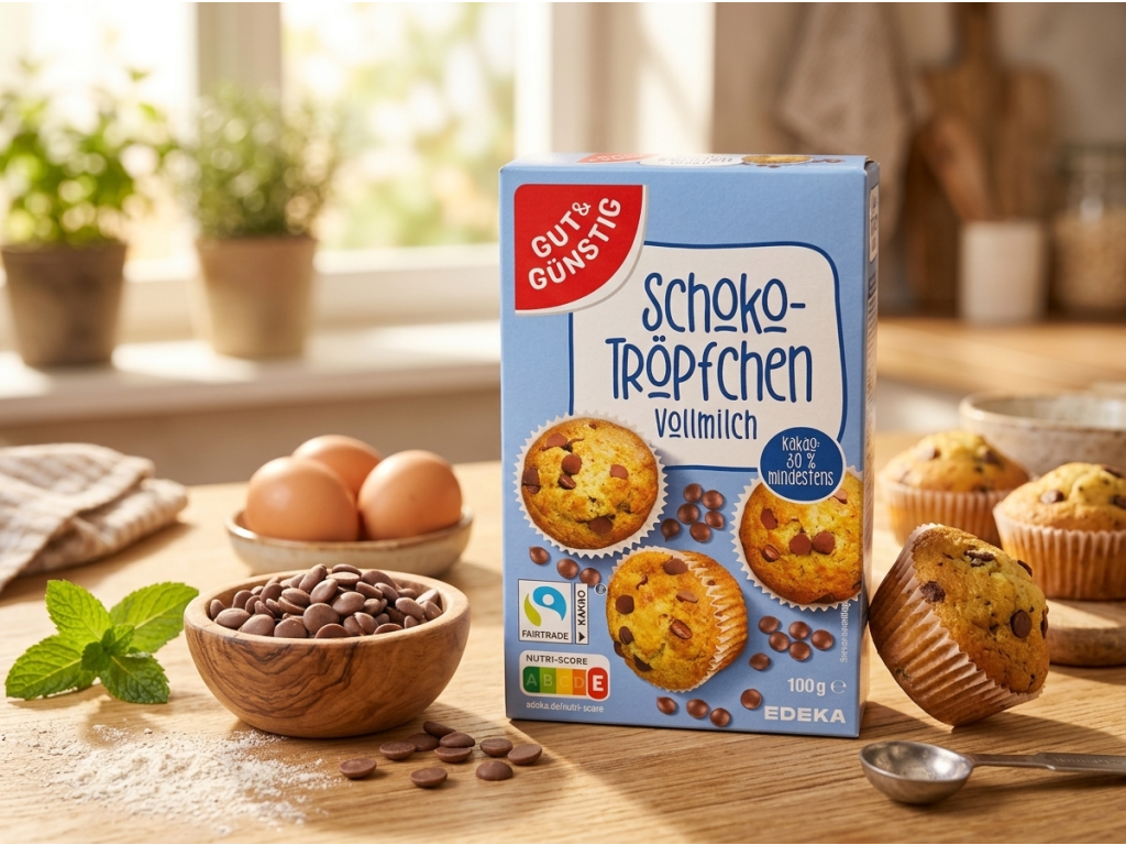 G&G Čokoládové kapičky mezi ingrediencemi na pečení