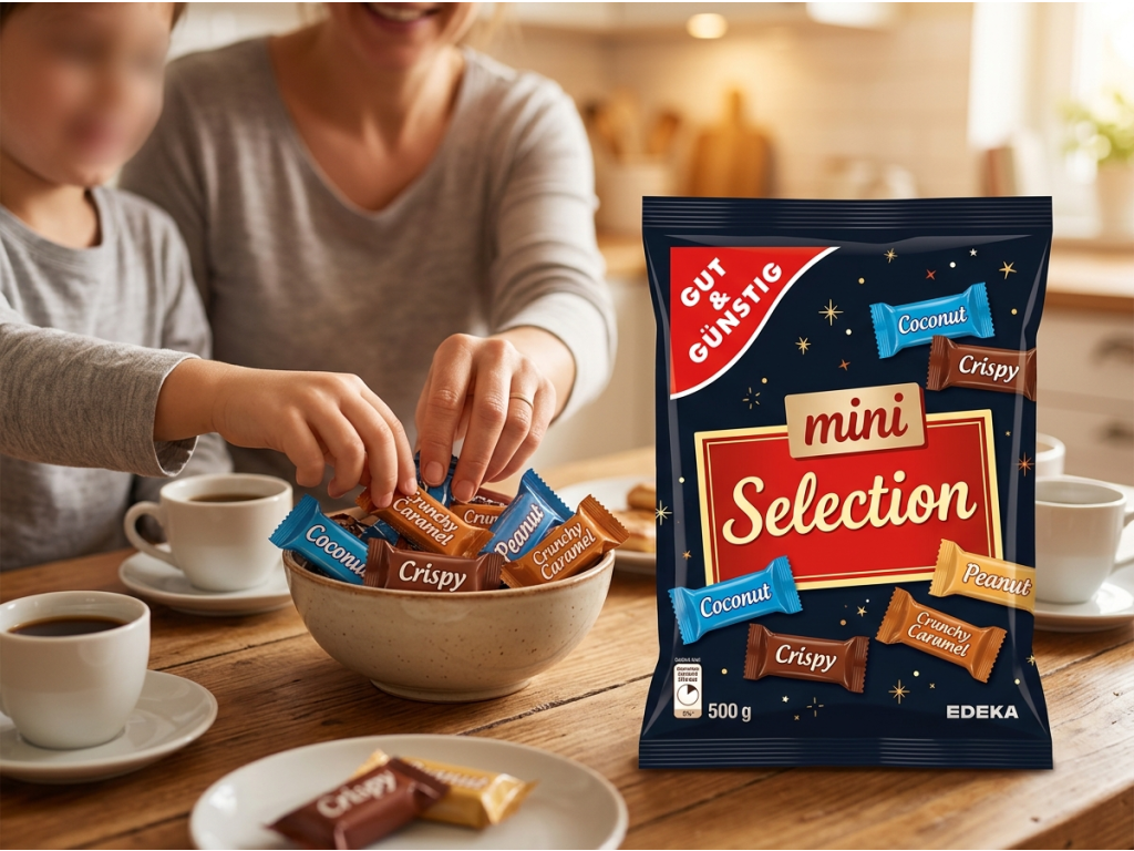G&G mix mini čokoládových tyčinek 500 g - sdílení s rodinou