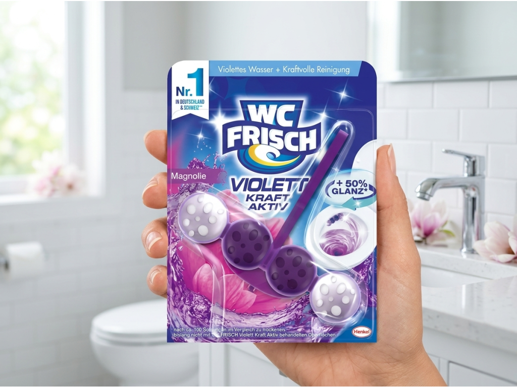 WC Frisch Magnolie v ruce