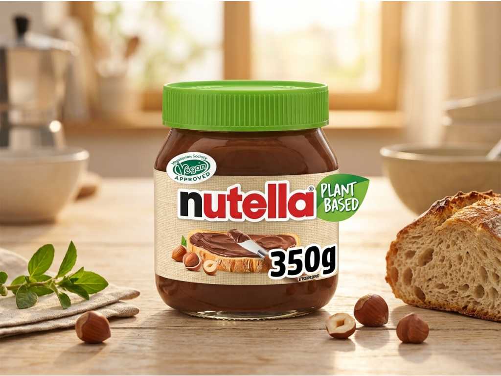 Nutella Plant Based Vegan 350 g v přírodním prostředí