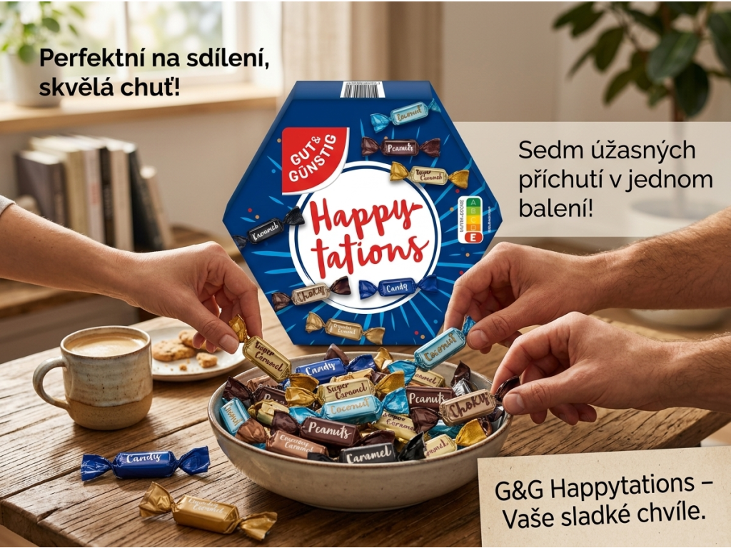 Společné mlsání G&G Happytations