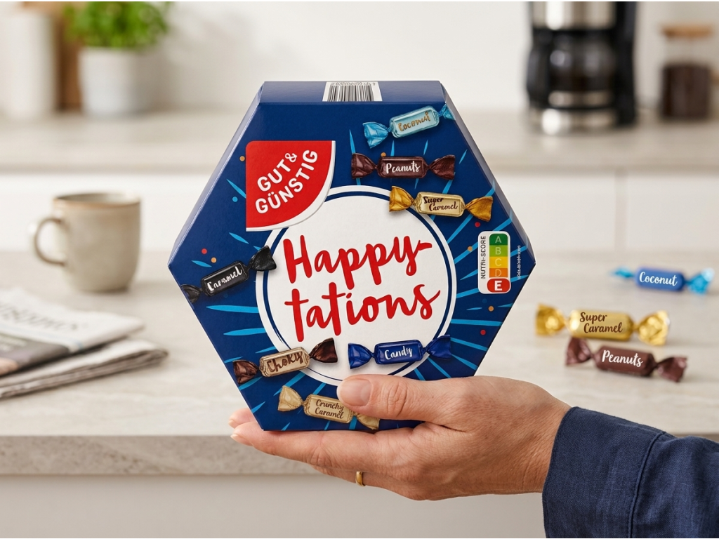 G&G Happytations mini tyčinky v ruce