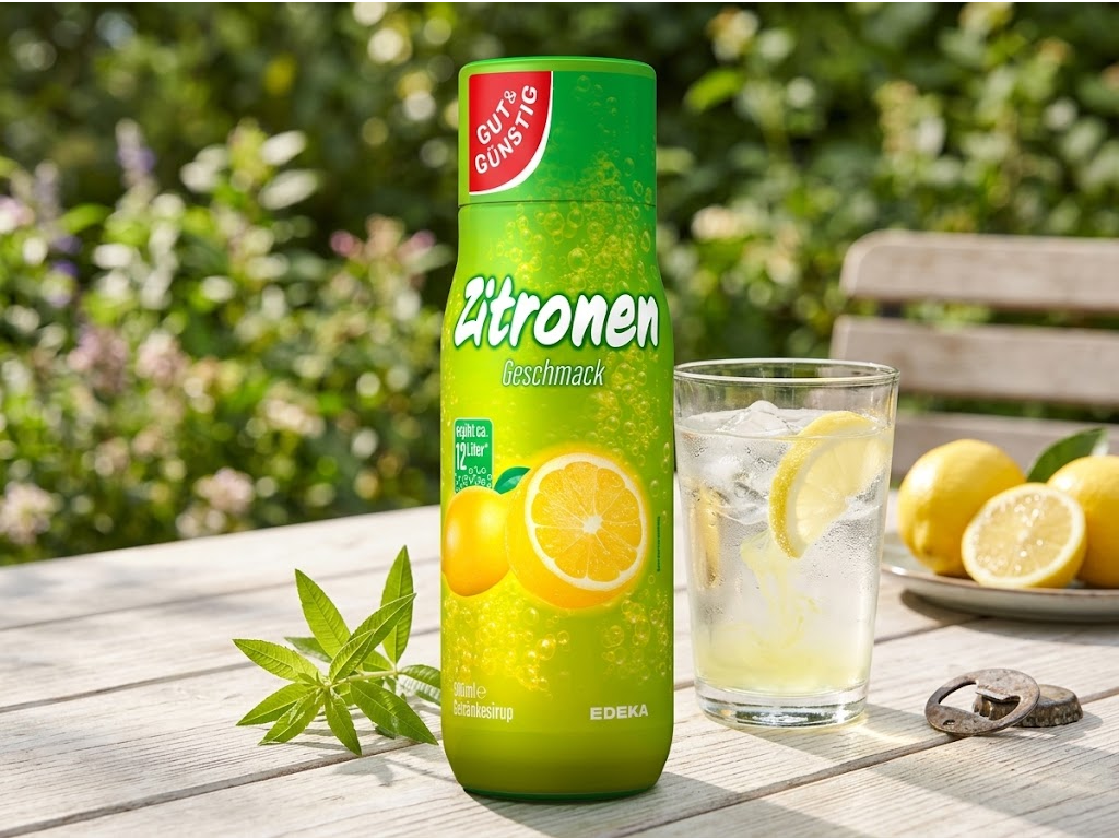 G&G citronový sirup 500 ml - letní servírování