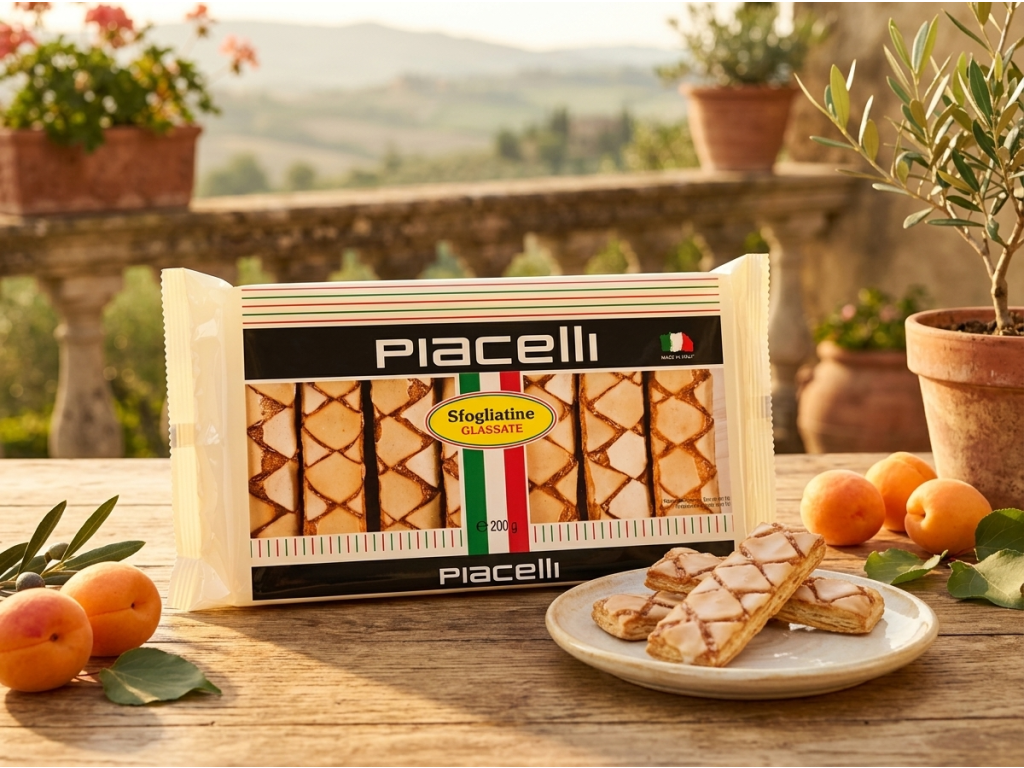 Piacelli glazované listové těsto 200 g - v přírodním prostředí