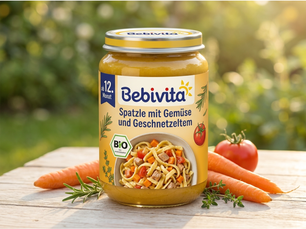 Bebivita 12+ Bio špecle - bio suroviny