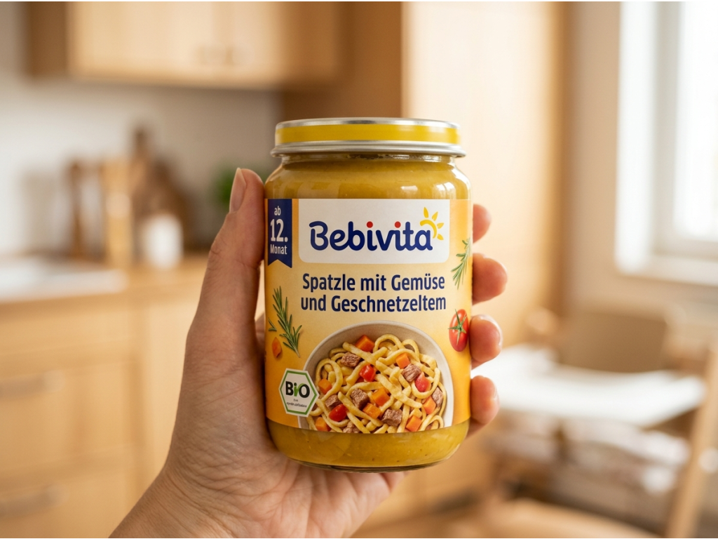 Bebivita 12+ Bio špecle - v ruce rodiče