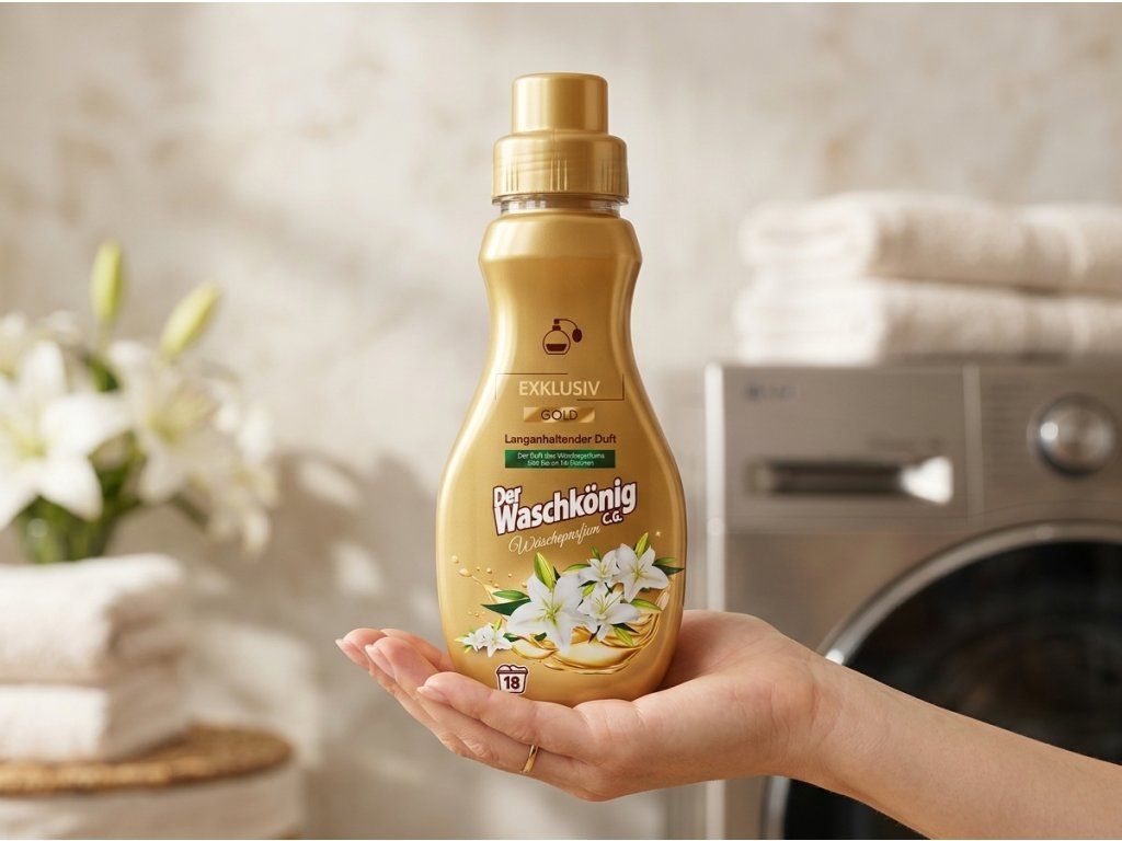 Waschkönig Gold v ruce
