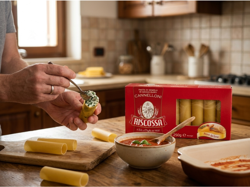 Plnění těstovin Riscossa Cannelloni