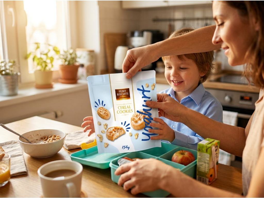 Feiny Biscuits cereální sušenky s jogurtem 154 g - rodinná svačina