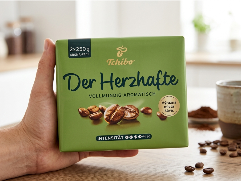 Tchibo Der Herzhafte 2x250 g v ruce
