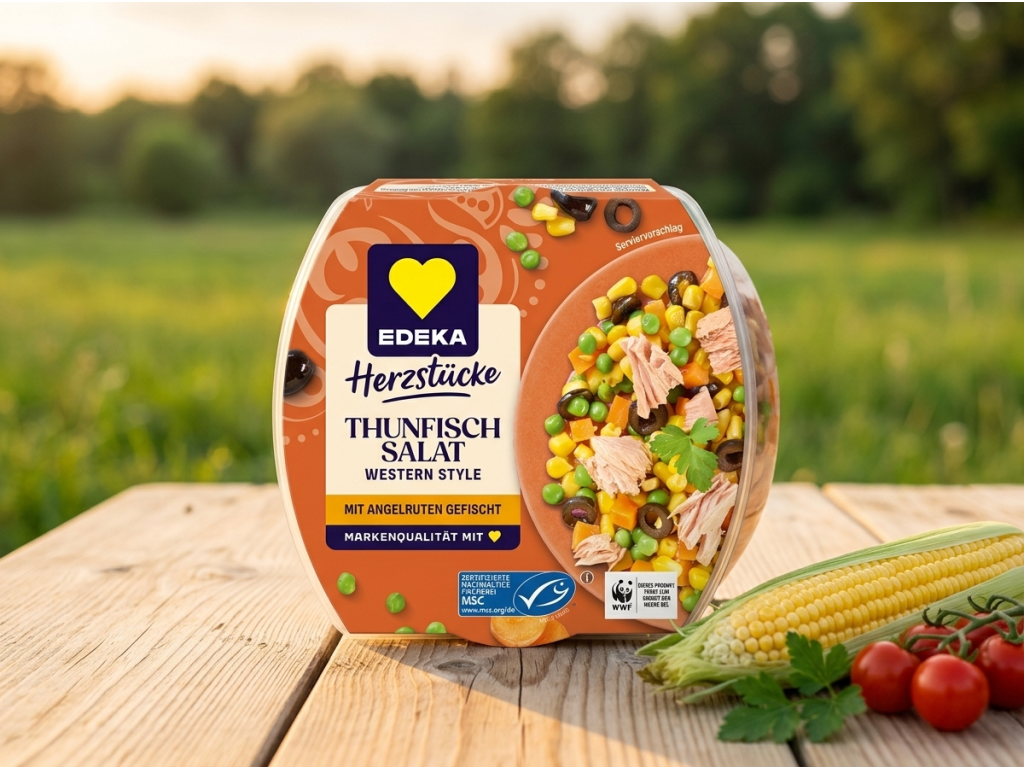 Edeka Tuňákový salát Western Style 160 g - v přírodě