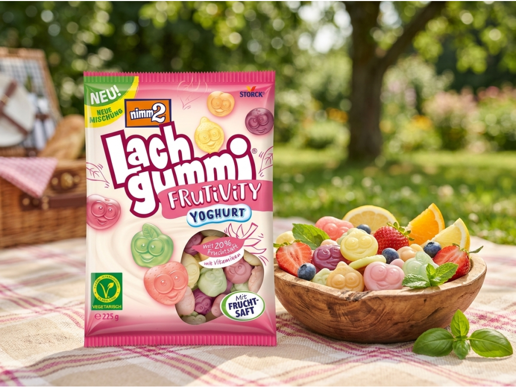 nimm2 Frutivity ovocné želé s jogurtem 225 g - ovocné mlsání