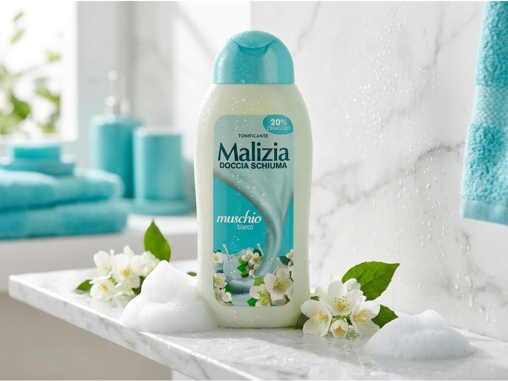 Malizia Muschio Bianco svěží koupelna