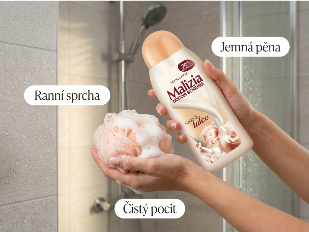 Malizia Talco jemná pěna