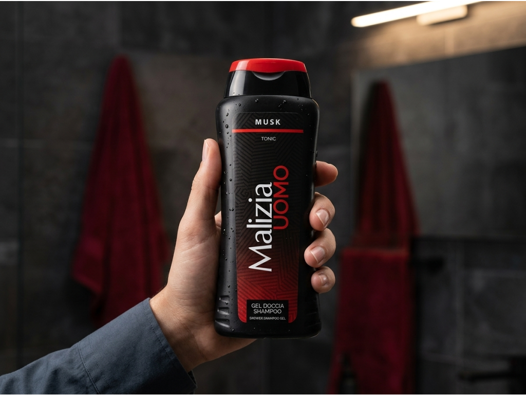 Malizia Uomo Musk Tonic sprchový gel