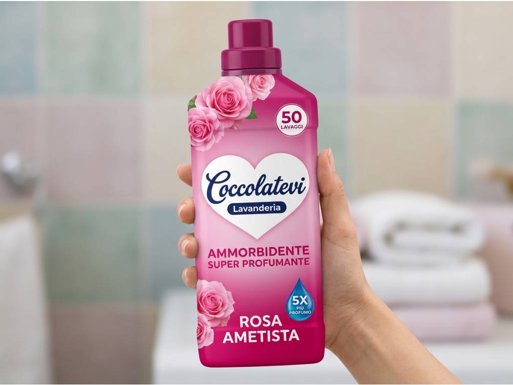 Coccolatevi aviváž Rosa Ametista - v ruce