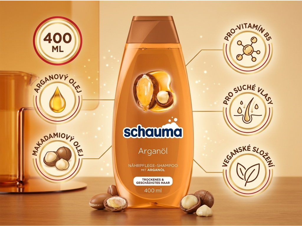 Schauma arganový olej - přehled výhod