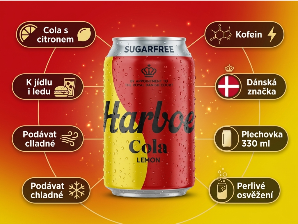 Harboe Cola Lemon - přehled benefitů