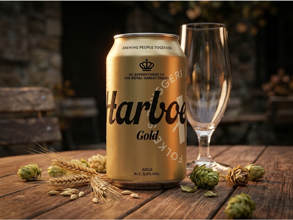 Harboe Gold s chmelem a ječmenem