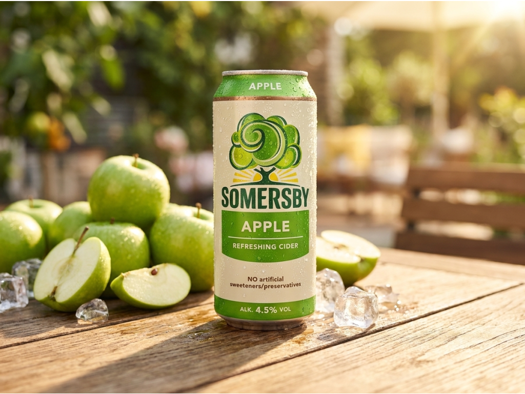 Somersby Apple s jablky a ledem
