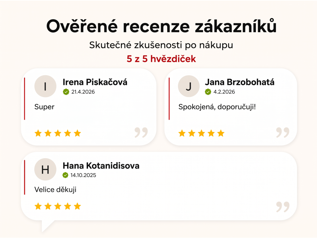 Ověřené recenze zákazníků NěmeckýEshop.cz