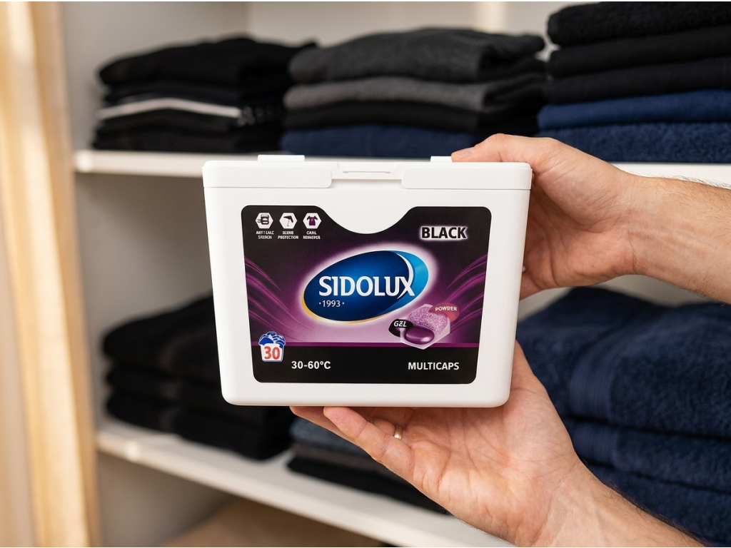Sidolux Multicaps Black v ruce