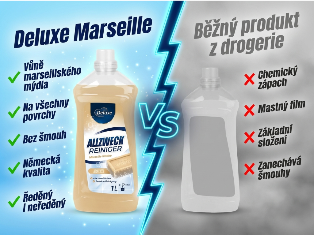Deluxe Marseille univerzální čistič na podlahy 1 l