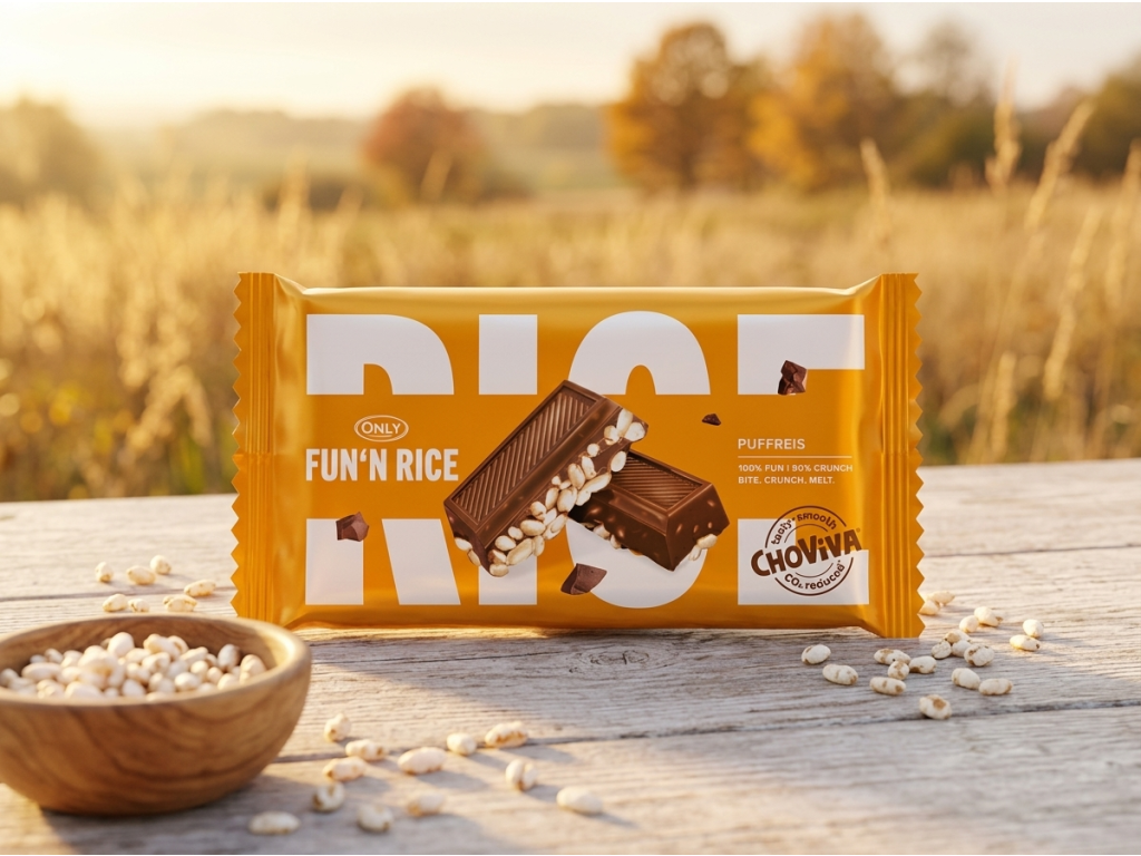 Only Fun'n Rice tyčinka v přírodním prostředí