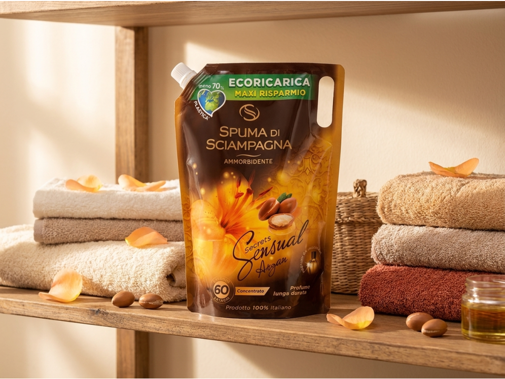 Spuma Sensual Argan v koupelně