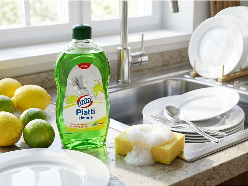 Prim Piatti Limone v kuchyni s citronem