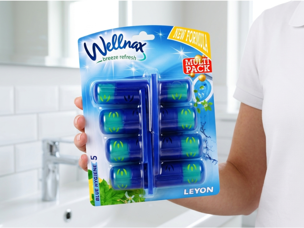 Wellnax Lemon WC závěsky v ruce