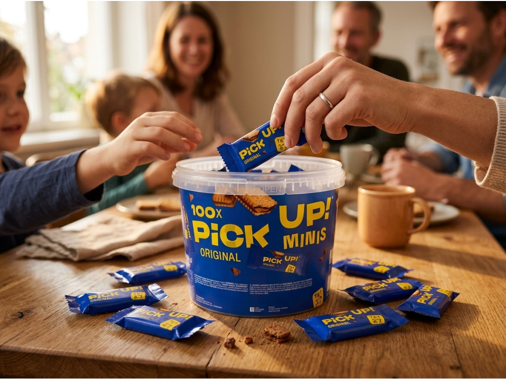 PiCK UP! Minis při sdílení