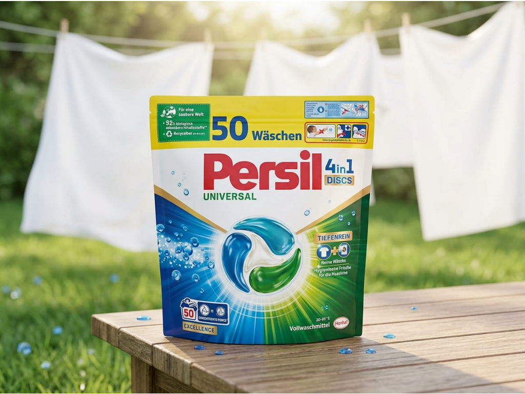Persil DISCS a svěží prádlo