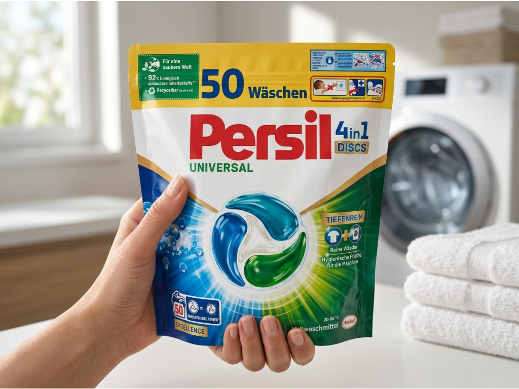 Persil DISCS v ruce