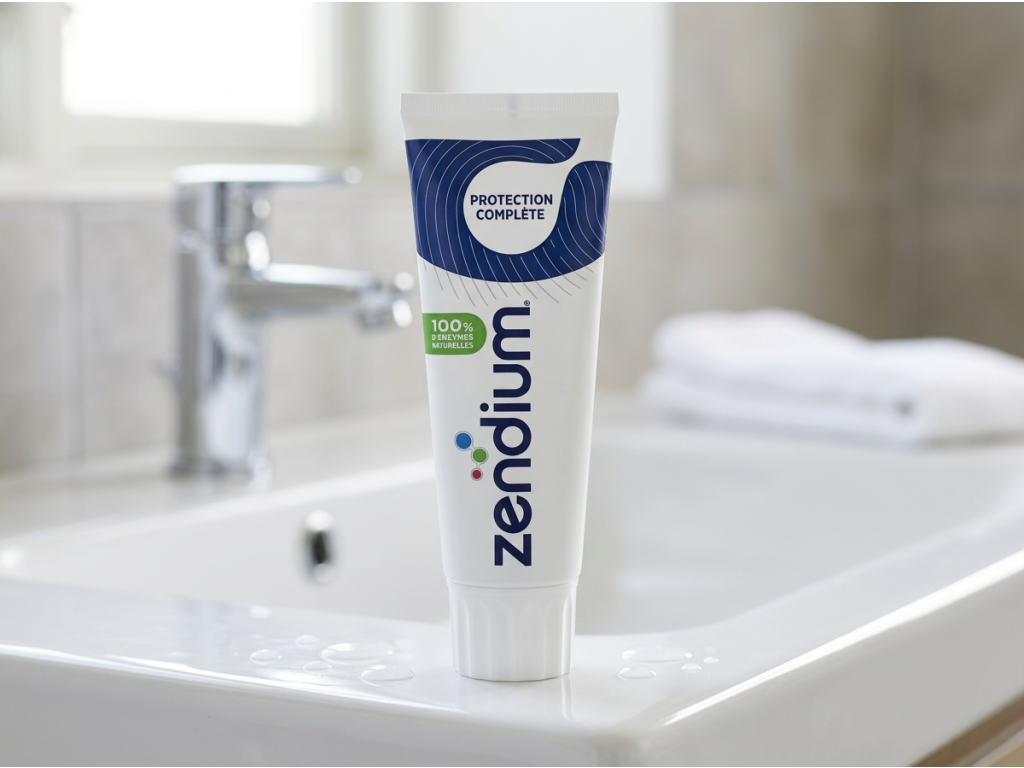 Zendium Protection Complete v koupelně