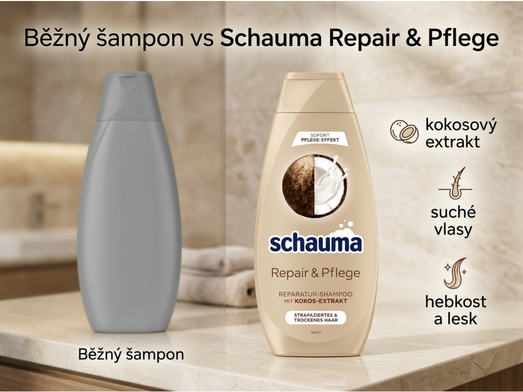 Srovnání Schauma Repair & Pflege