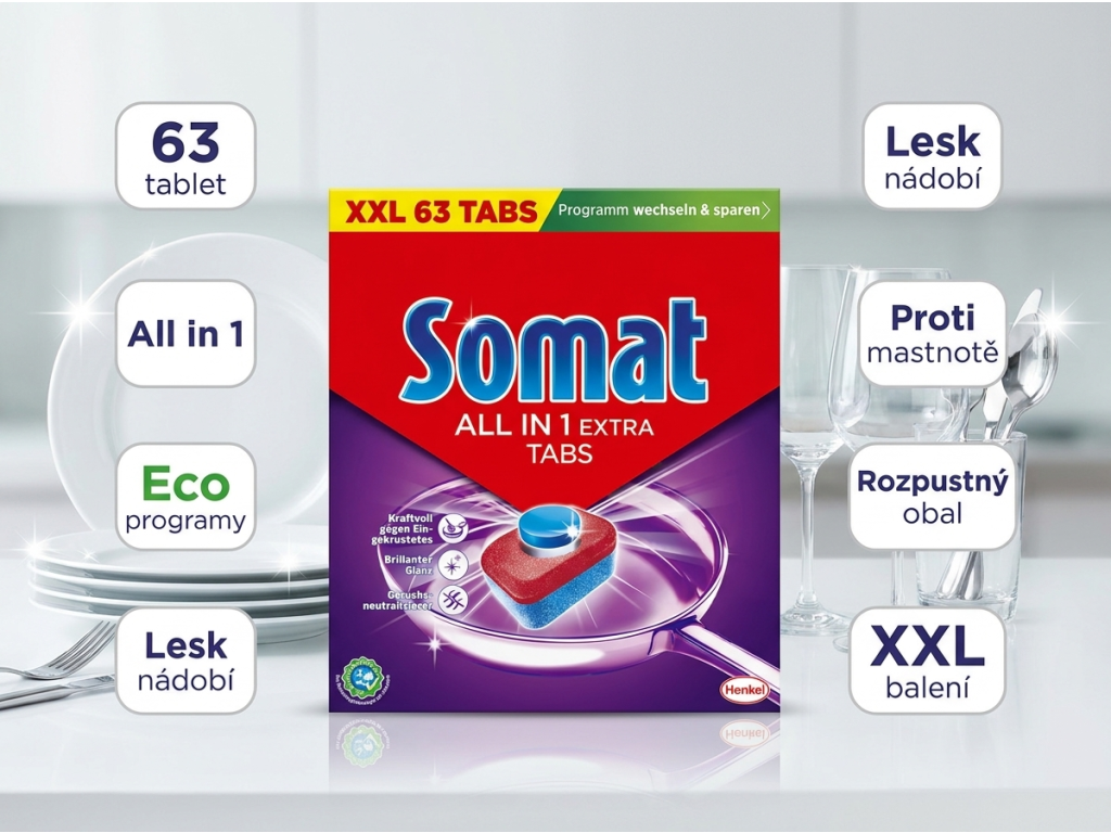 Somat Extra All in 1 - přehled výhod