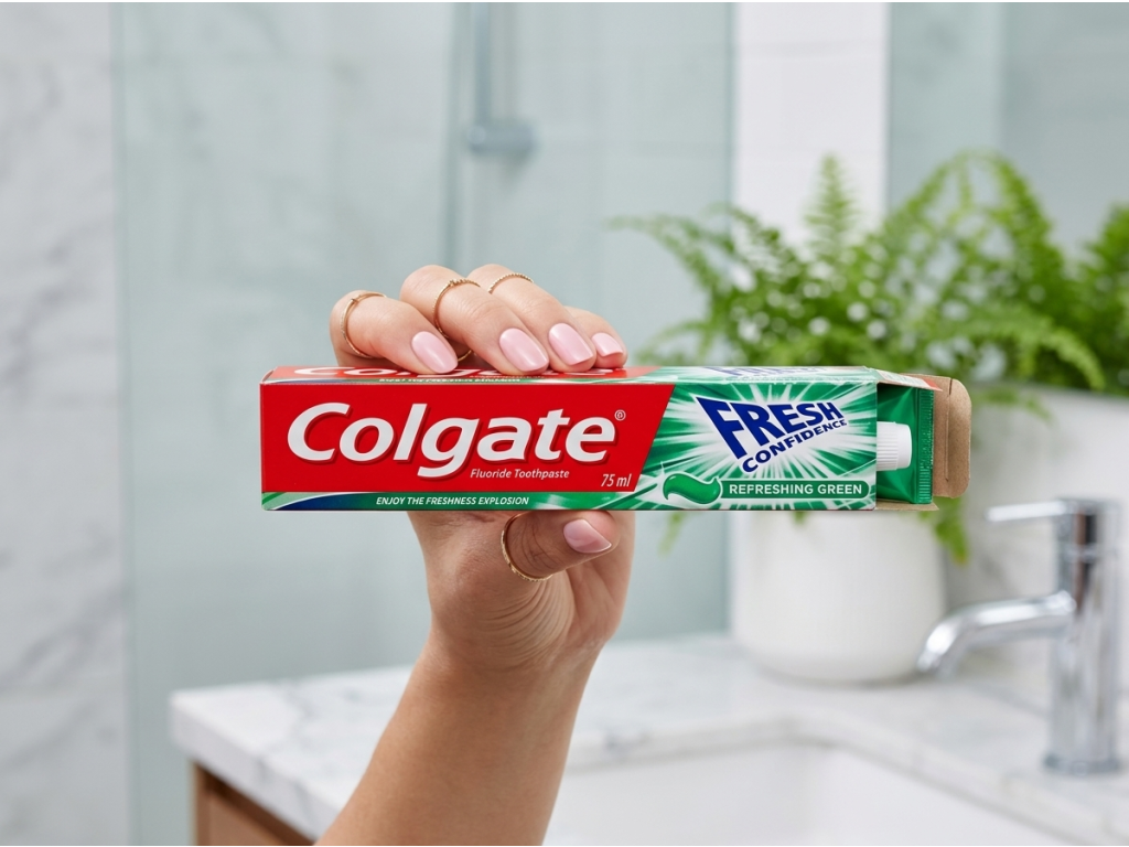 Colgate Fresh Confidence Green v ruce