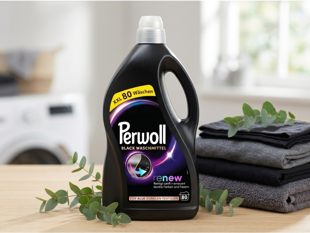 Perwoll Renew Black - prací gel v přírodním prostředí