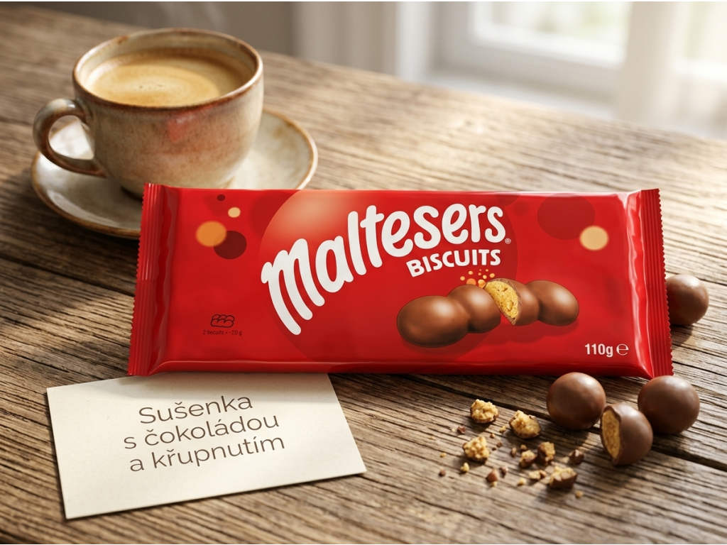 Maltesers Biscuits čokoládová pauza
