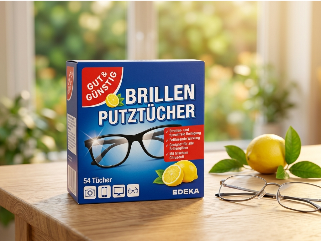 G&G čisticí ubrousky na brýle s citrusovou vůní