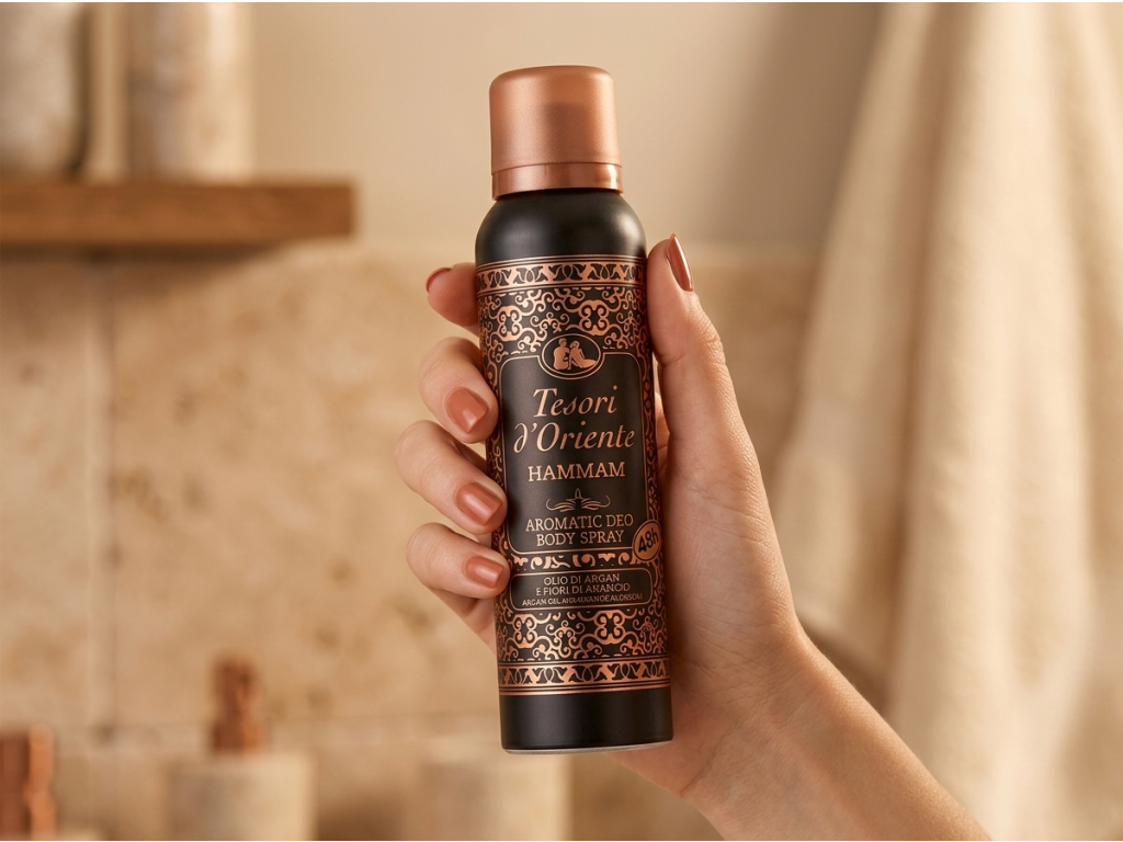 Deodorant Tesori d'Oriente Hammam v ruce