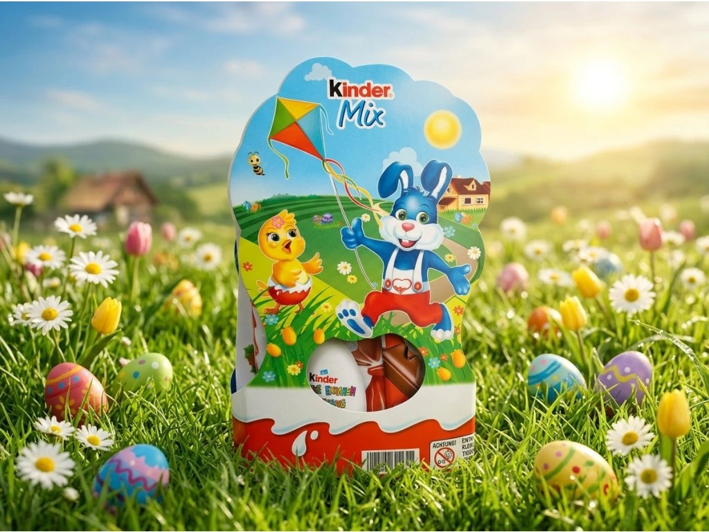 Kinder Mix na jarní louce