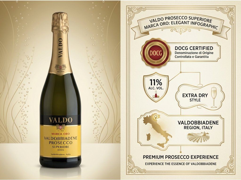 Valdo Marca Oro DOCG - přehled výhod