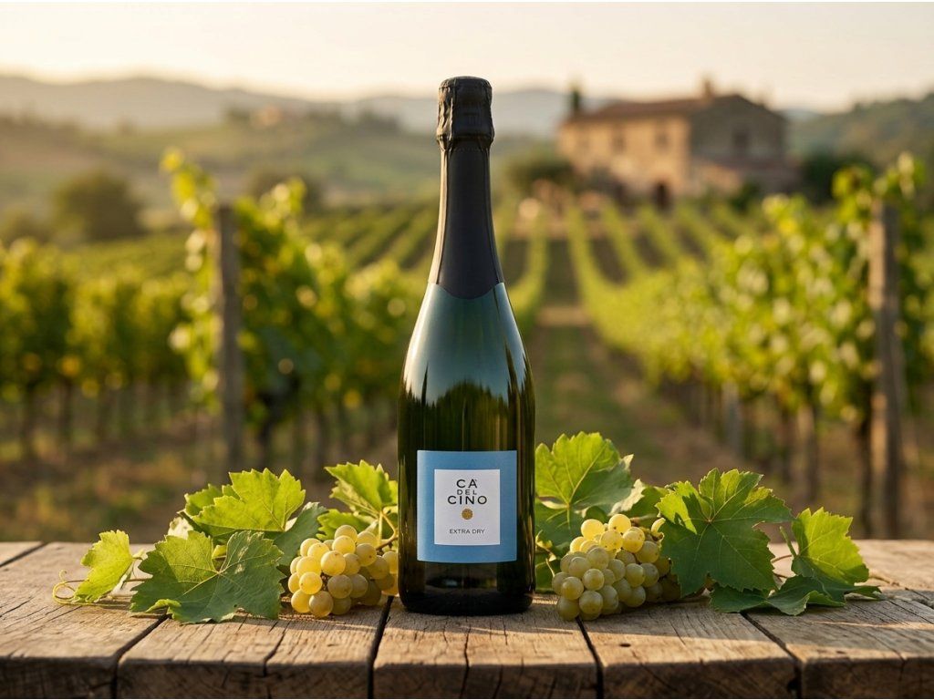 Valdo Cà del Cino šumivé víno — italské vinohrady Veneto