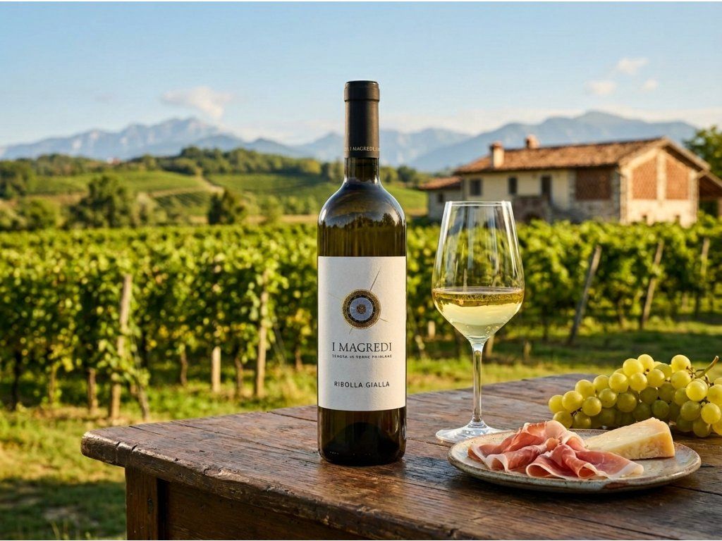 I Magredi Ribolla Gialla v přírodě